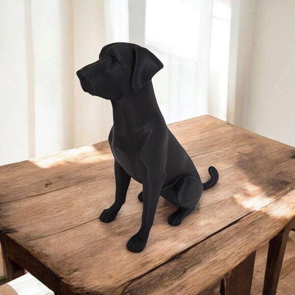 Stunning Minimalist Labrador Retriever Statue Multicolors Available - Picture 4 of 7